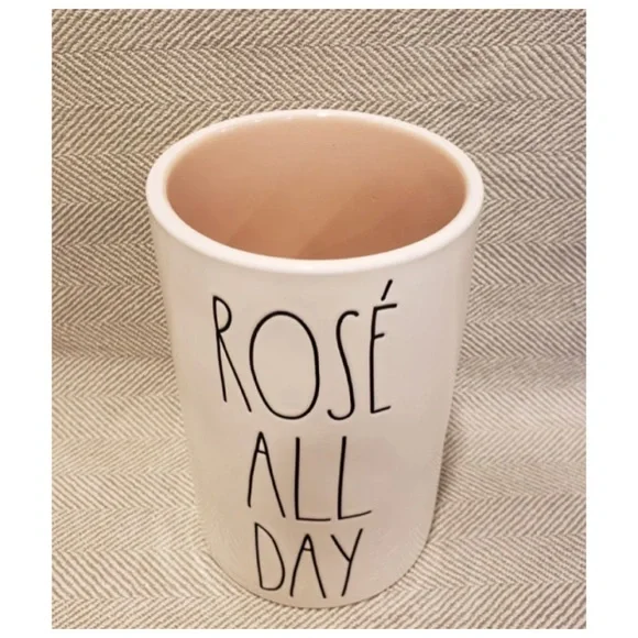 NEW Rae Dunn ROSE ALL DAY Wine Chiller - Picture 3 of 3